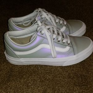 Matte Iridescent Vans